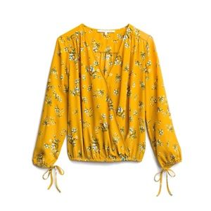 Aimee Tie Detail Surplice Top XXL